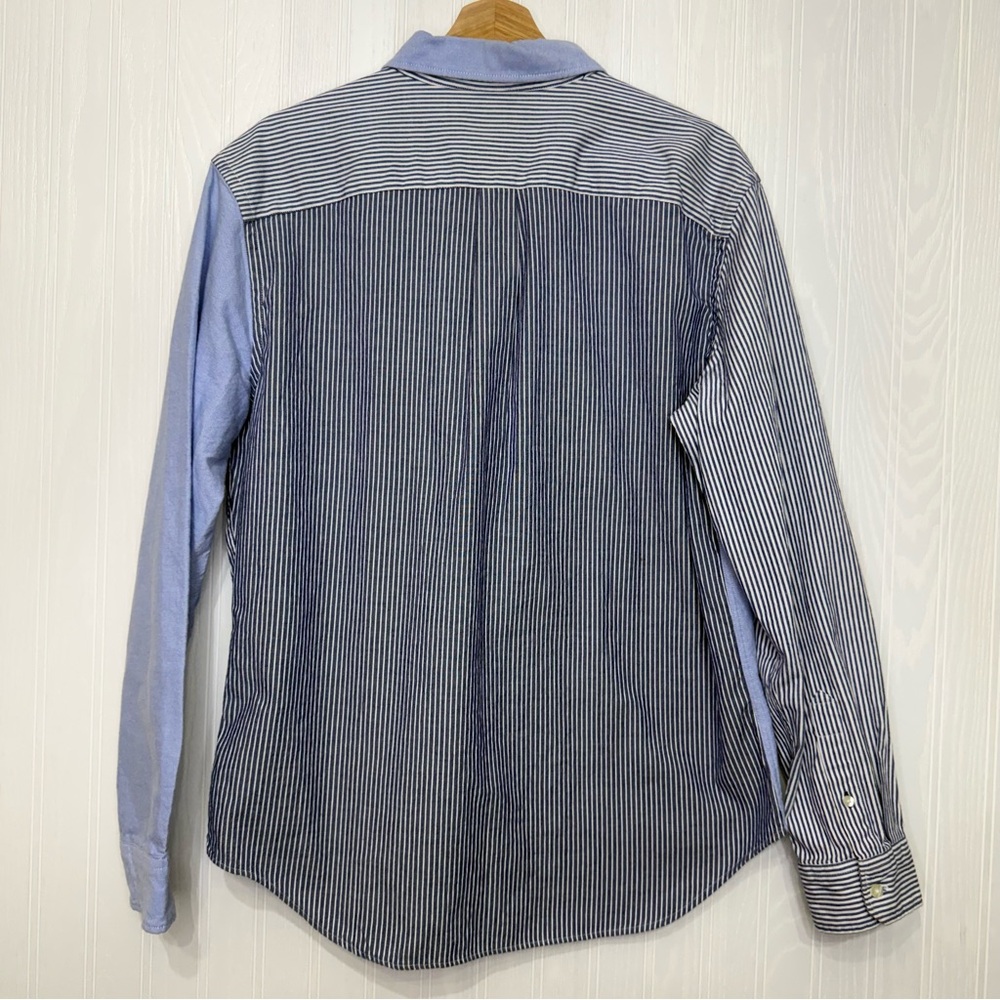 AEO Classic fit mixed pattern button down shirt s… - image 6